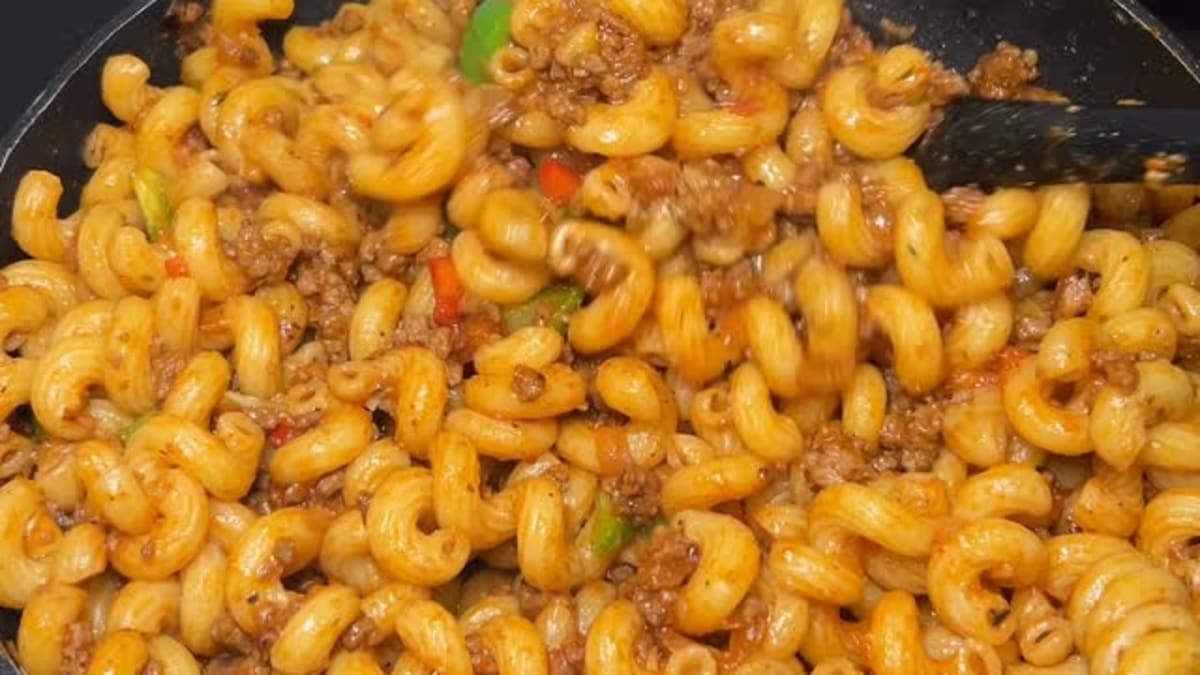 30-Minute Ground Beef Pasta