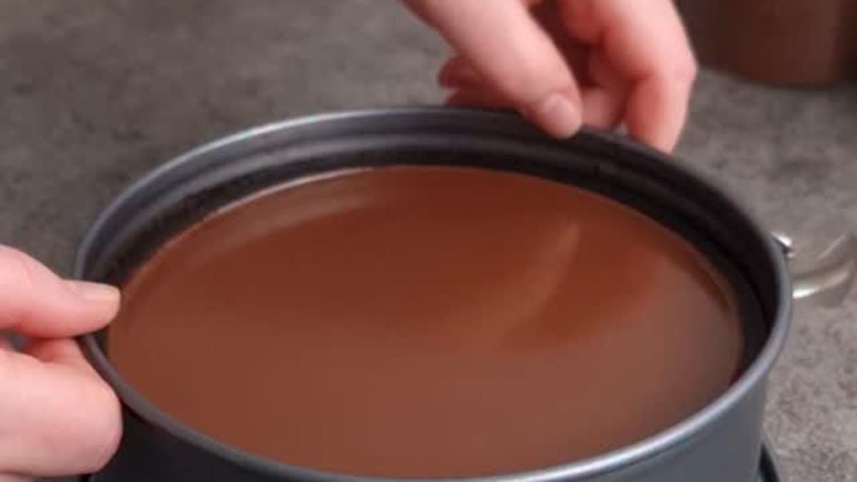 No-Bake Triple Chocolate Tart