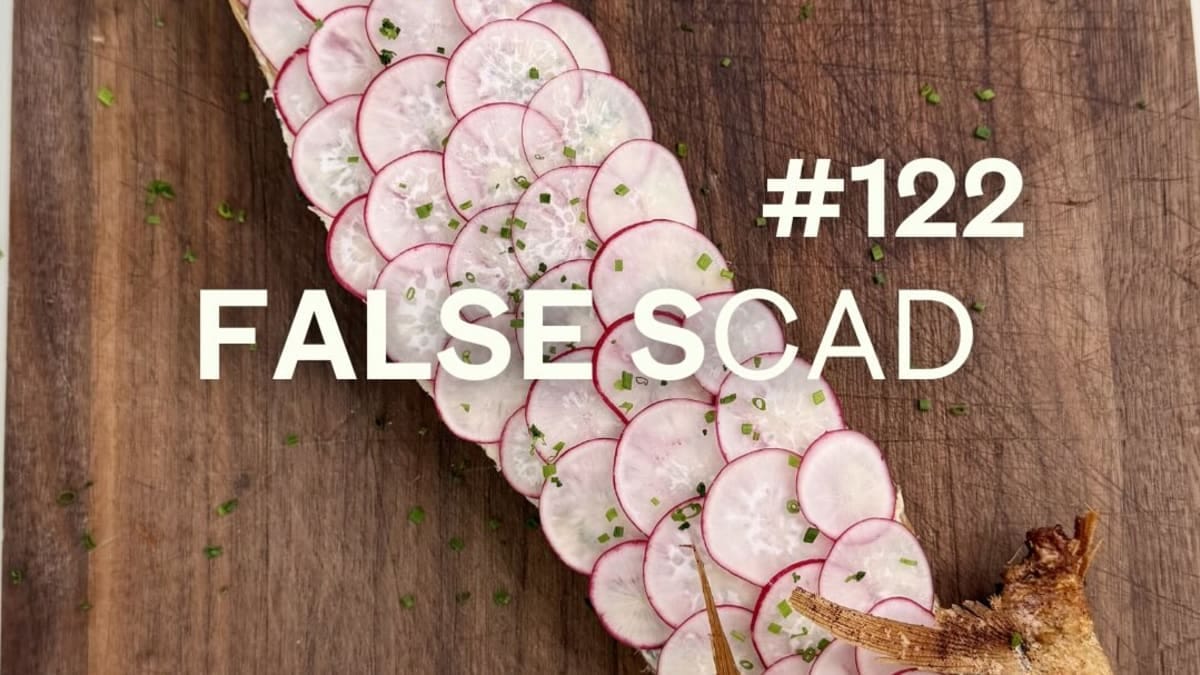 Fish Rillettes with Poached Scad