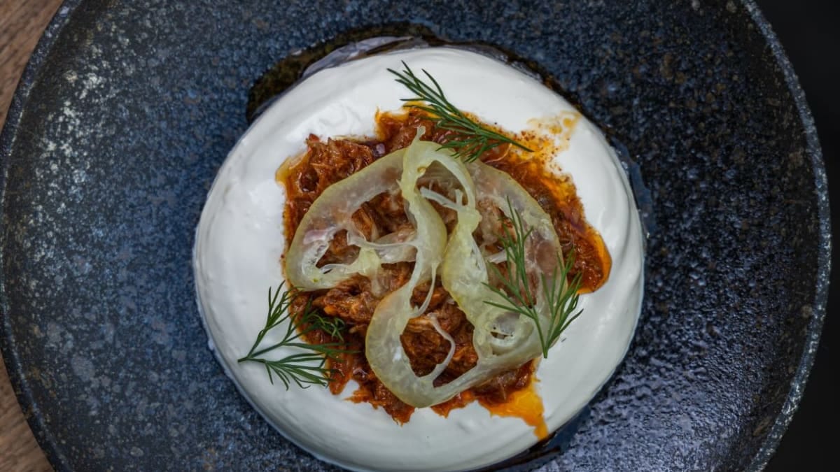 Spiced Mackerel N'Duja with Wild‑Farmed Focaccia