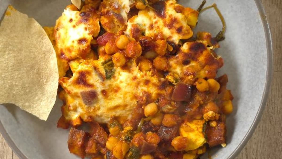 Paneer Curry Tray Bake