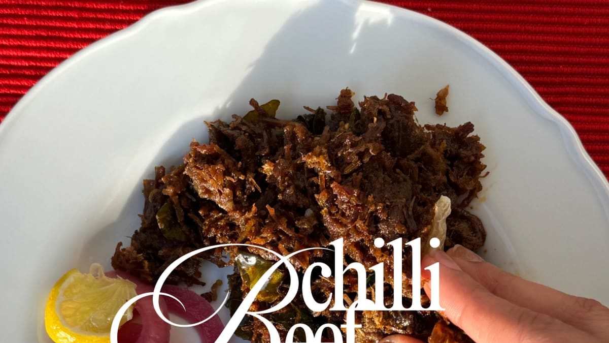 Kerala Chilli Beef Recipe