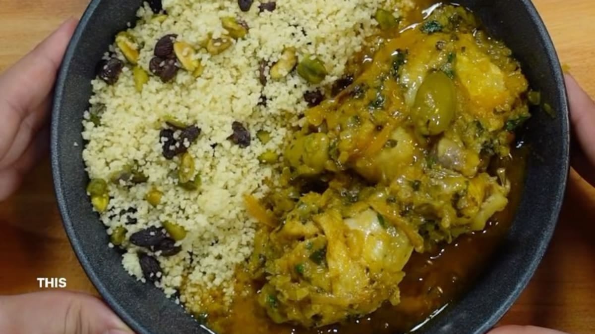 Chicken Tagine with Couscous – 100-Minute Recipe