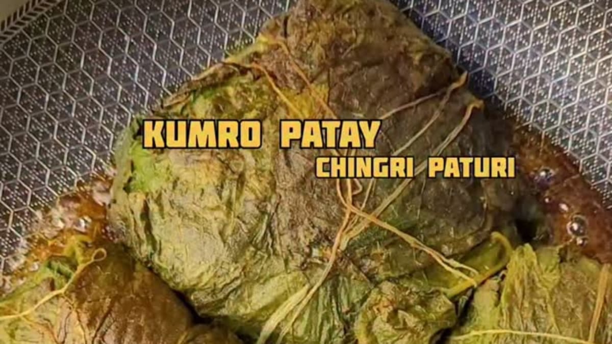 Kumro Patay Chingri Paturi – 18-Minute Recipe