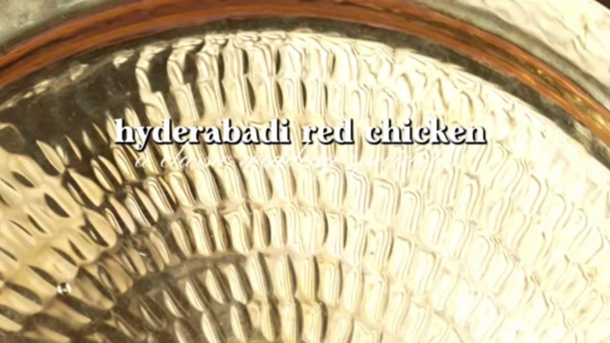 Hyderabadi Shadi-Wala Red Chicken Recipe