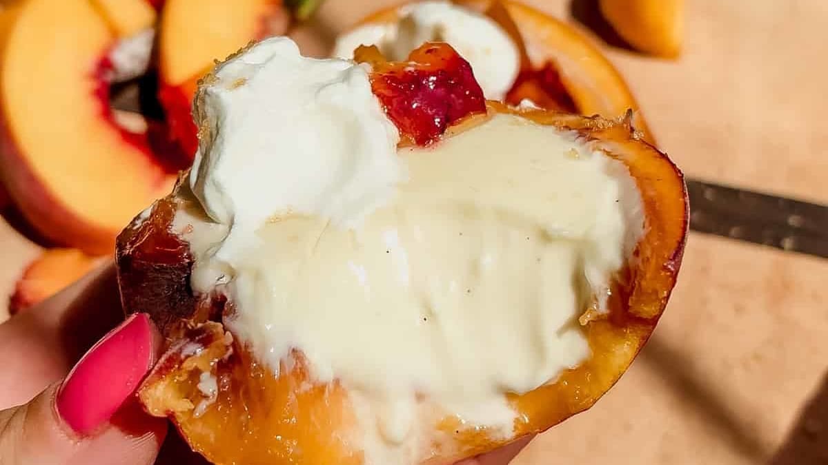 Peach Posset Recipe
