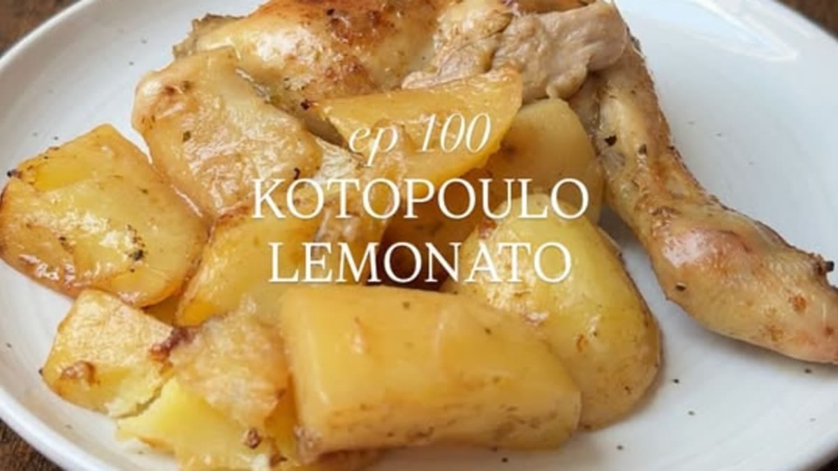 Lemon Chicken and Potatoes – 105-Minute Recipe