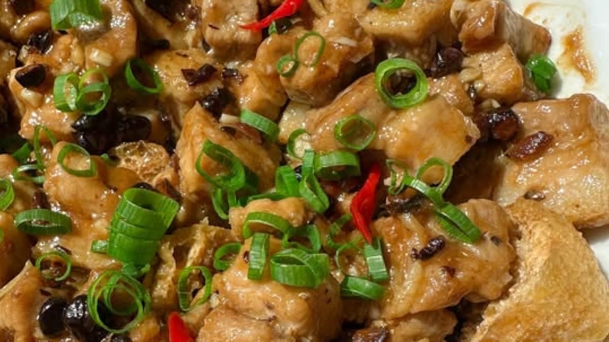 Steamed Pork Belly in Black Bean Sauce – 38-Minute Recipe
