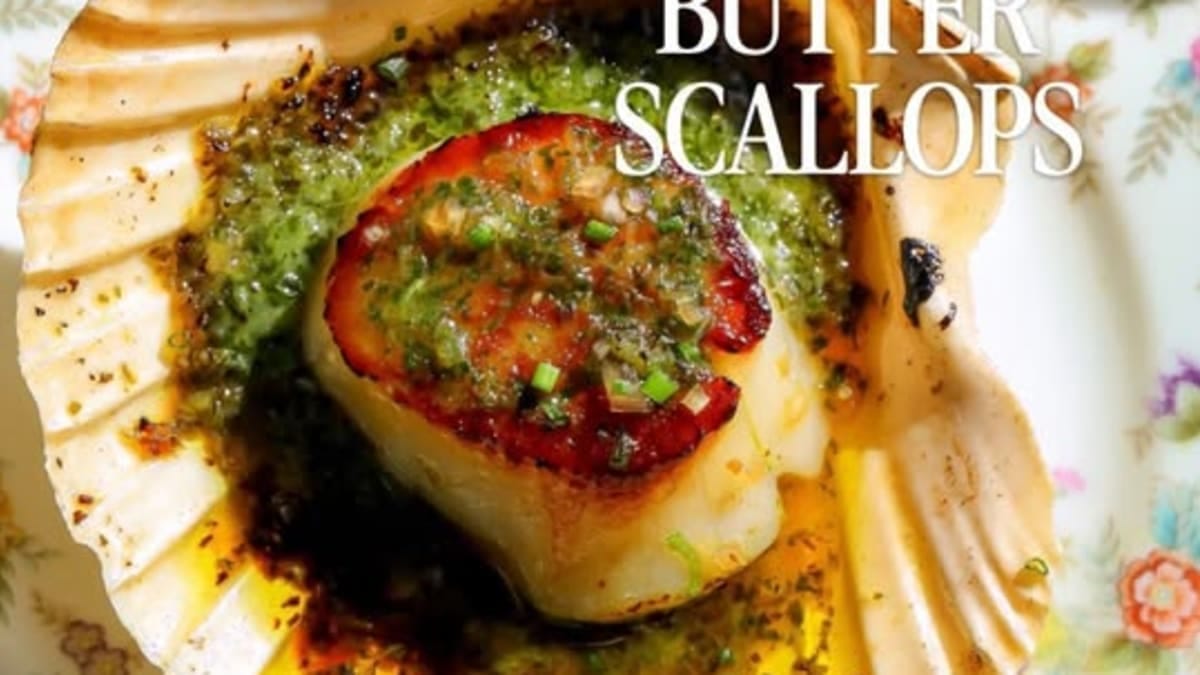 Escargot Butter Scallops Recipe