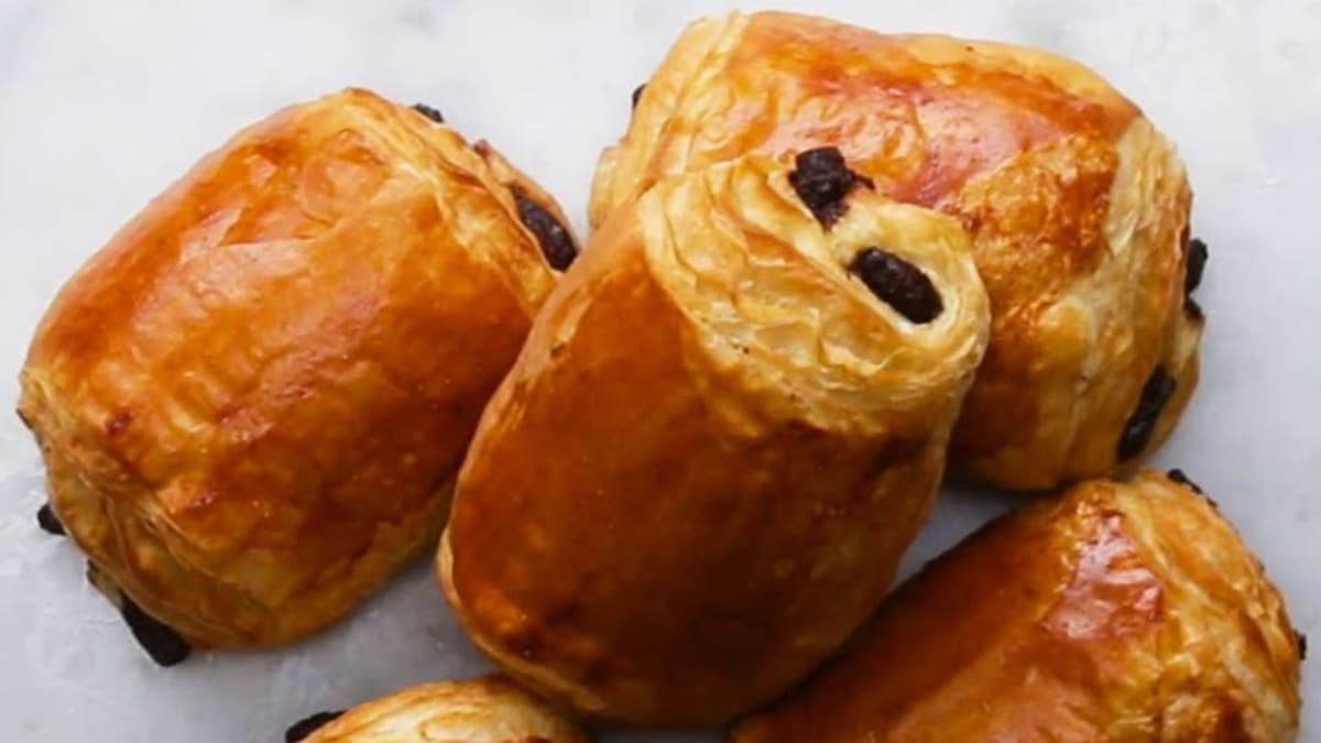 Homemade Chocolate Croissants Recipe