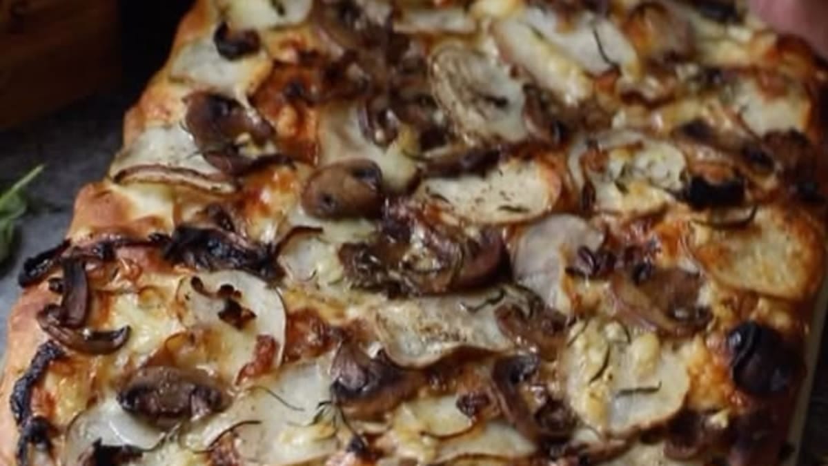 Caramelized Onion Potato Focaccia Recipe
