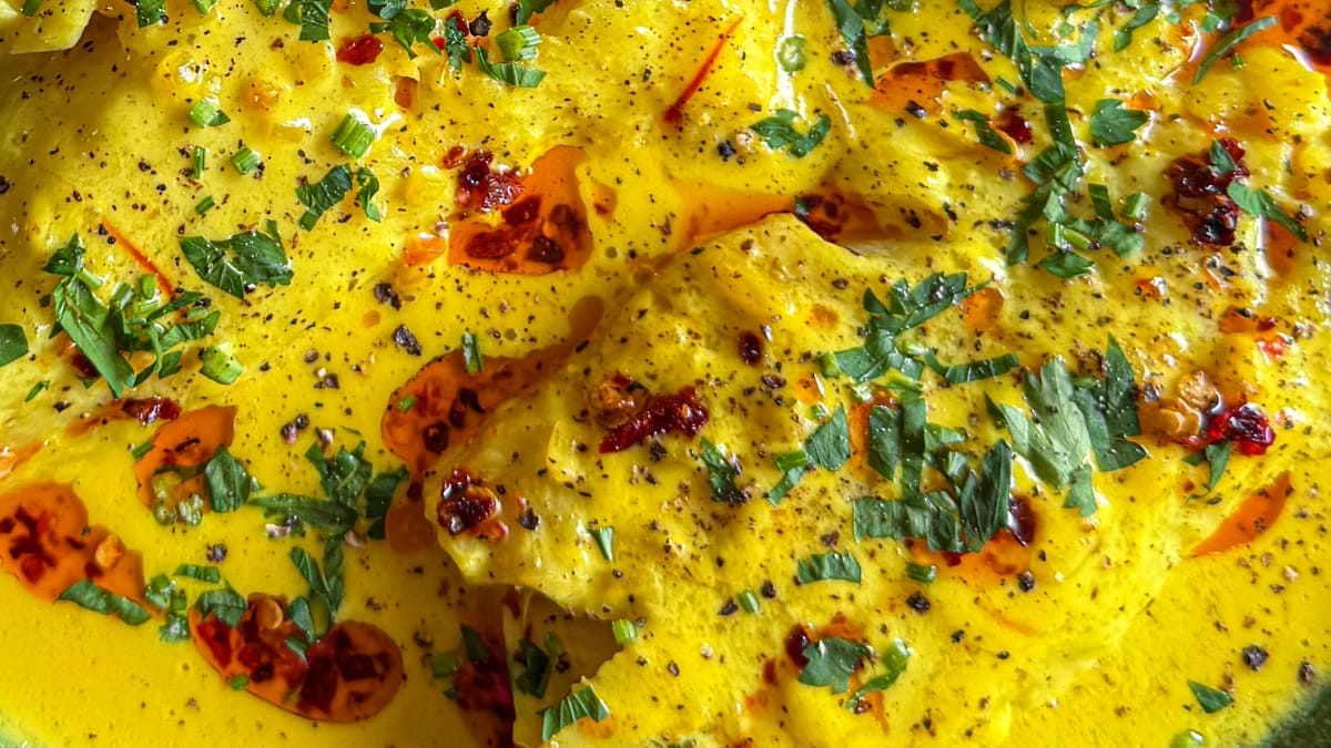 Coconut Saffron Poached Fish – 25-Minute Recipe
